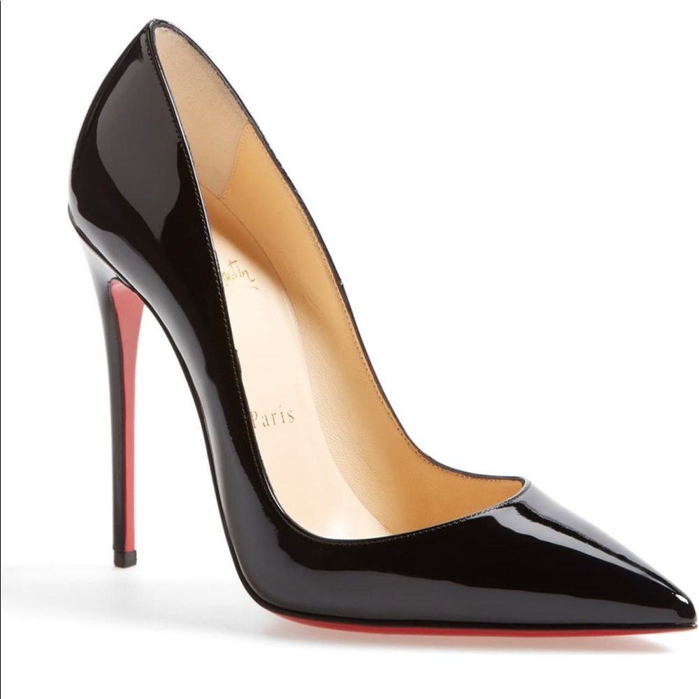 Authentic Christian Louboutin So Kate Pump Black